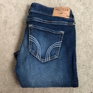 Dark blue Hollister jeans